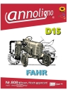 FAHR Diesel Schlepper/Traktor Typ D15 & ZF Getriebe/Triebachse A8 Bild- Bedienungsanleitung & Wartungsanleitung - annoligno 808